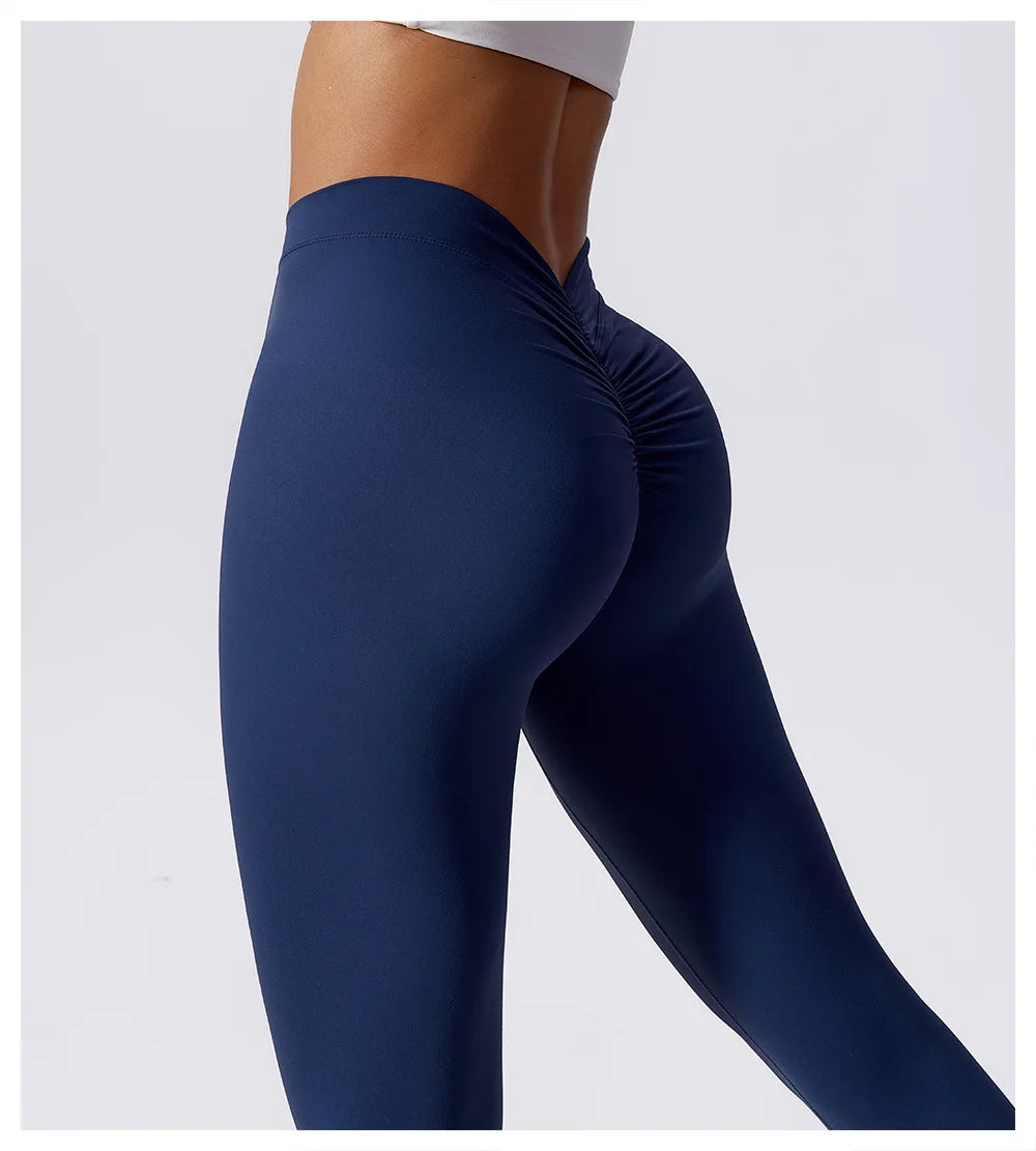 Women Seamless Leggings Sports High Waist Fitness Leggings Push Up Yoga Leggings Push Up Tight Gym Clothing Sports Workout Pants