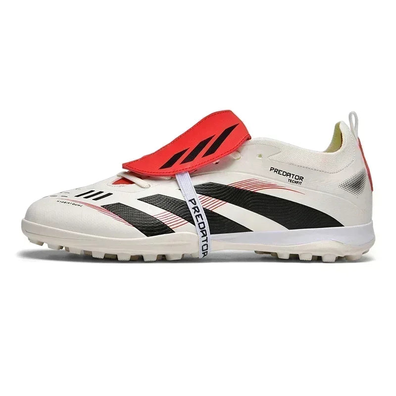 Botas de fútbol de entrenamiento para césped, antideslizantes, para hombre, para interior, de corte bajo, unisex