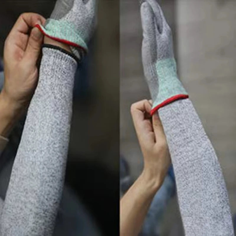1 funda protectora para brazo de trabajo HPPE de nivel 5, resistente a cortes y antiperforación. Envío ED.