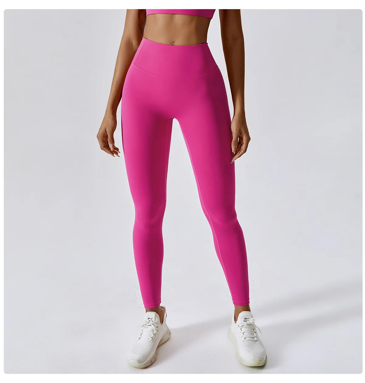 Pantalones de yoga, mallas deportivas para mujer, leggings de gimnasio, suaves, de cintura alta, elásticos, transpirables, de nailon, tipo T.