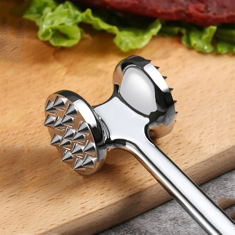 KEMORELA - Ablandador de carne de alta calidad, herramientas para carne, filete, res, pollo, martillo, mazo de metal de aluminio, herramientas de cocina