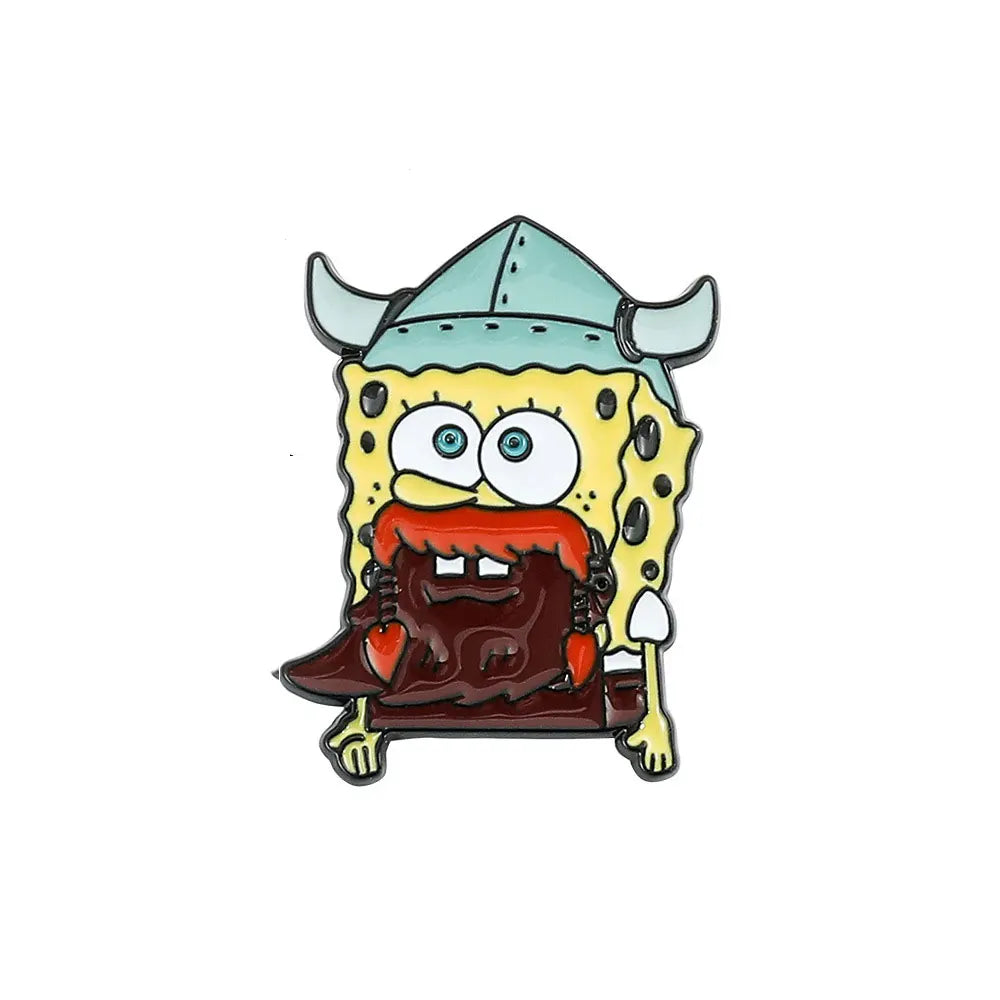 Pines de esmalte de anime clásicos para niños, broches de personajes kawaii, insignias para ropa, mochilas, solapas, accesorios de joyería de moda para niños.