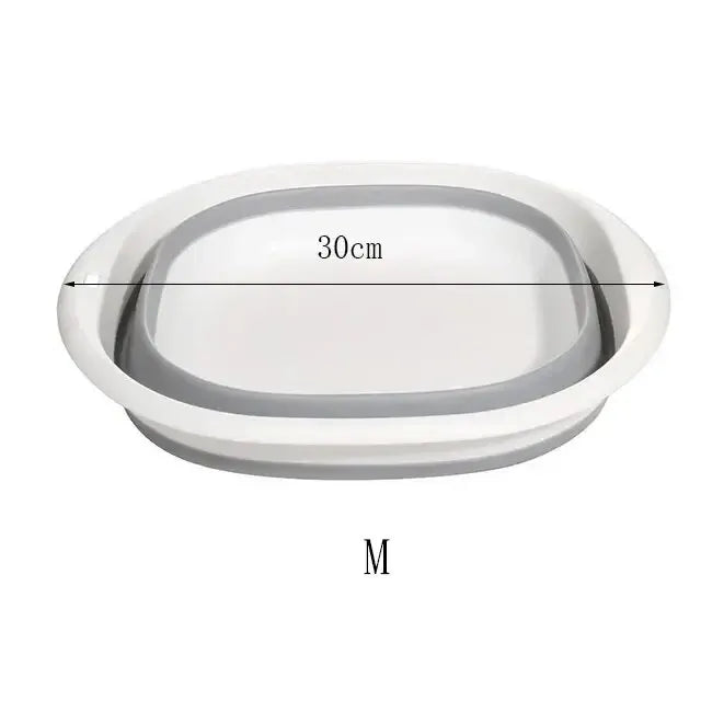 Lavabos plegables de plástico, lavabos portátiles, bañera plegable para bebés y adultos, accesorios de baño y cocina, lavabos.