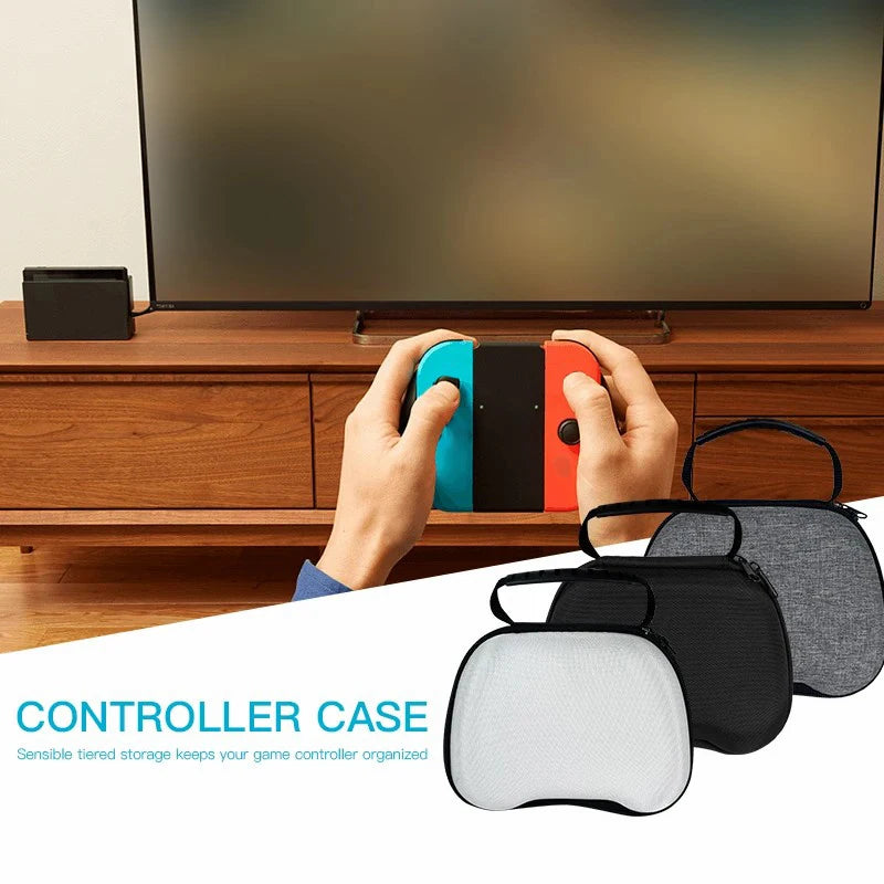 Bolsas de almacenamiento portátiles con asa para mando de PS5, PS4, PS3/Xbox Series, funda protectora de EVA para accesorios de Series X/S/Switch Pro
