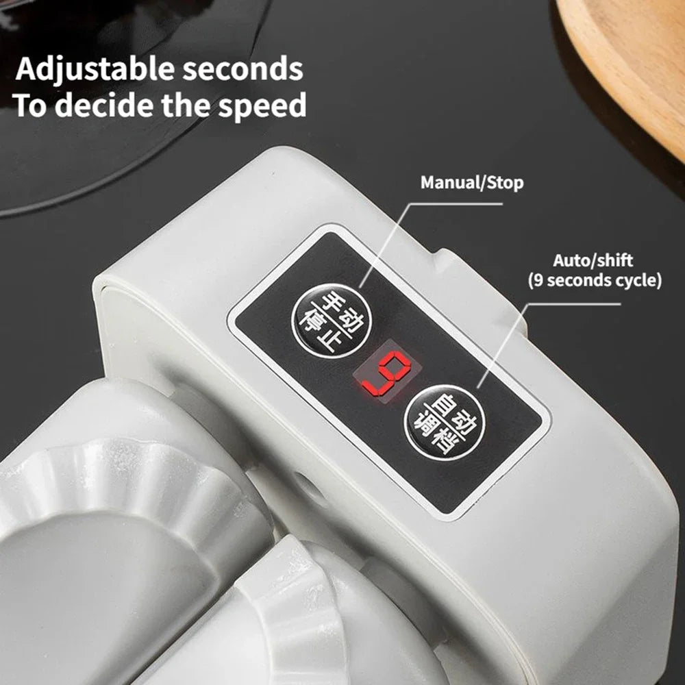 Máquina eléctrica automática para hacer empanadillas, molde para empanadillas, prensado de piel, empanadillas eléctricas, raviolis, accesorios de cocina