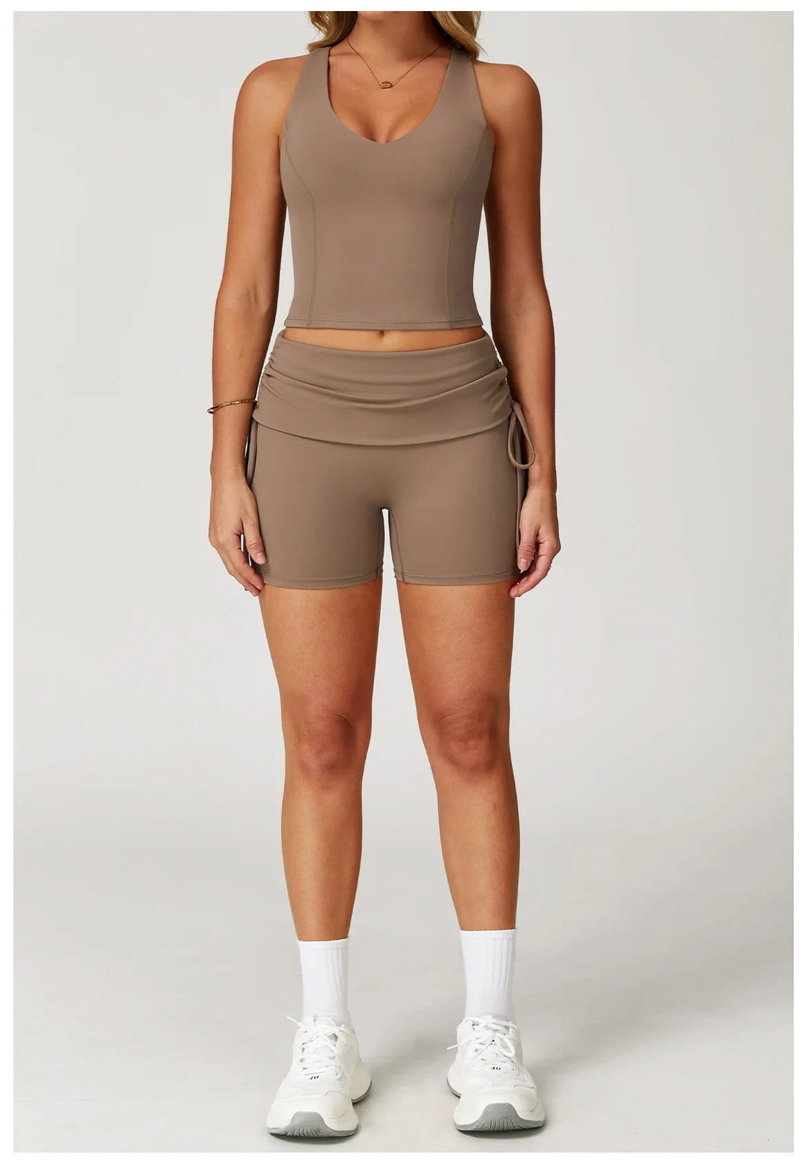Conjunto de chándal de yoga para mujer, 2 piezas, ropa deportiva para entrenamiento, fitness, gimnasio, leggings de cintura alta, sujetador deportivo, ropa deportiva