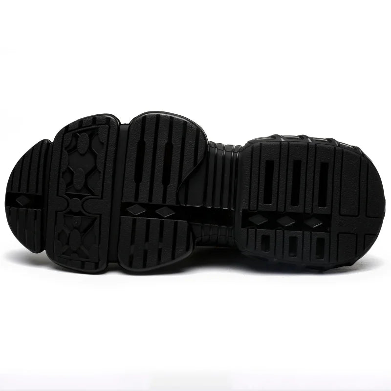 Small Size Rotary Buckle Work Safety Shoes For Men Air Soft Sole Lightweight Protective Work Sneakers Men and Women Shoes