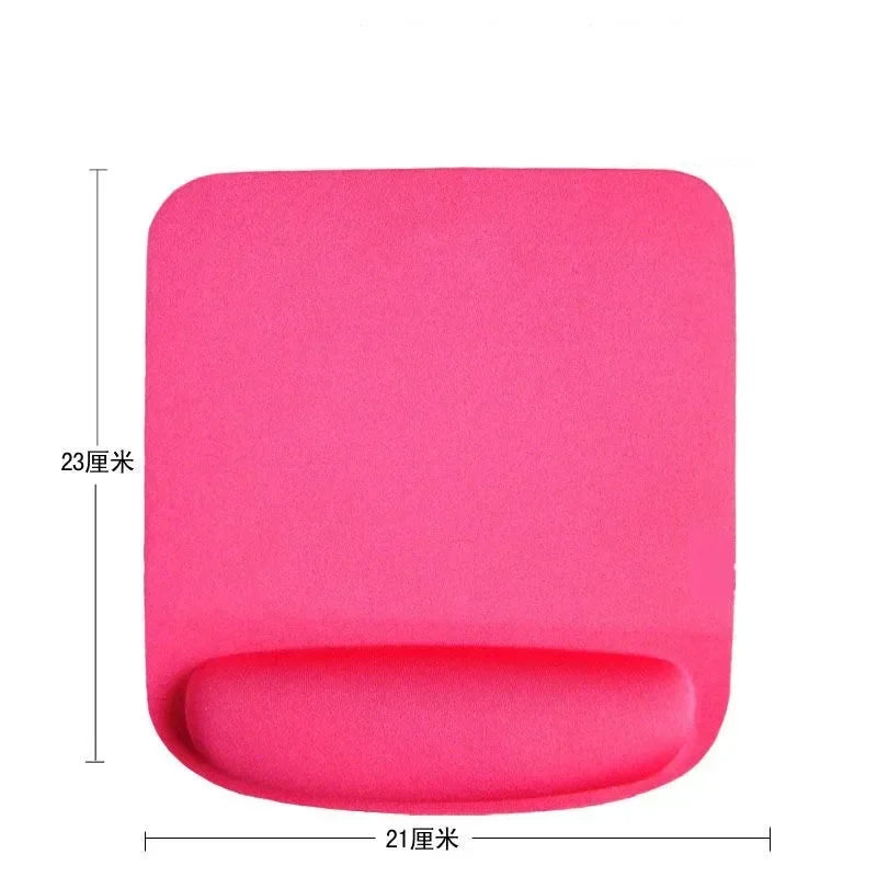 Alfombrilla de ratón para juegos de ordenador, ergonómica y ecológica, de EVA, para la muñeca, de color sólido, cómoda, para accesorios de oficina.