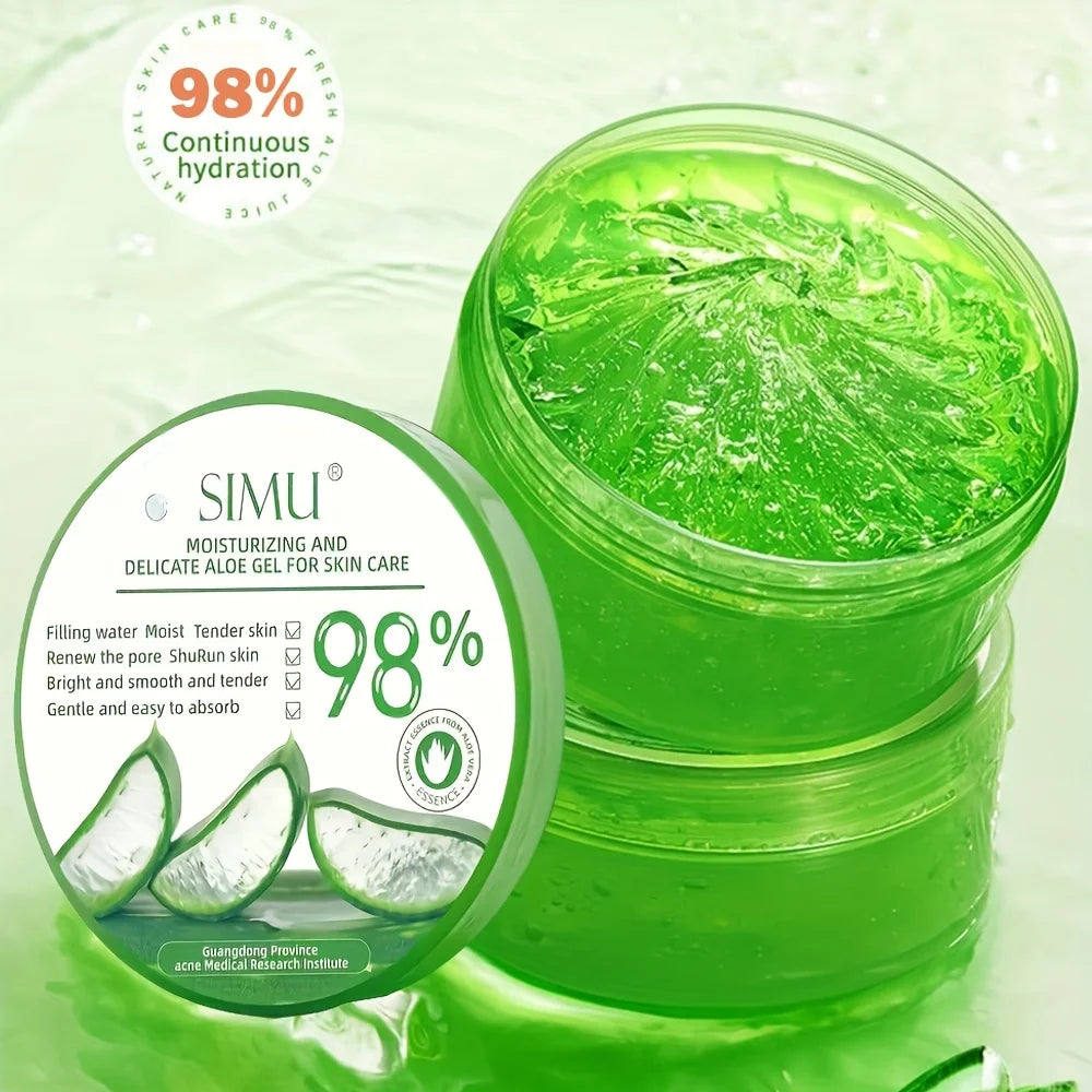 Gel hidratante de aloe vera - Cuidado meticuloso de la piel