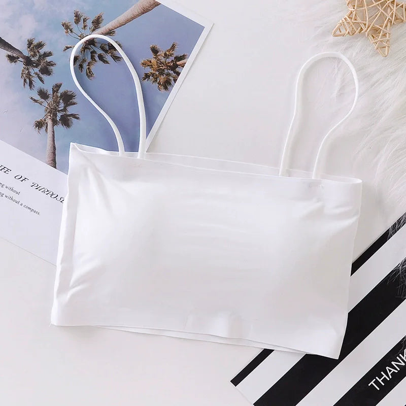 Camisola cómoda con cintura bonita para la espalda, para el pecho, sin aros de acero, sujetador, ropa interior, nueva, sencilla y bonita para mujer.