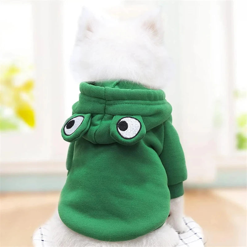 Sudadera con capucha para mascotas, ropa para perros, bulldog francés, ropa para perros pequeños, disfraces, abrigos, chaquetas, ropa de invierno, accesorios para perros