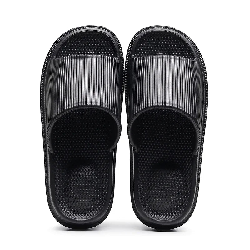Zapatillas de playa de EVA antideslizantes para hombre y mujer, con suela gruesa, para verano, para exteriores, antideslizantes.