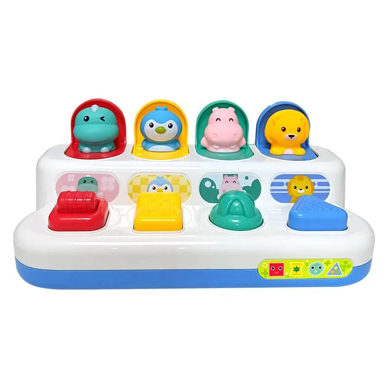 Juguete sensorial interactivo para bebés, juguete de causa y efecto, juegos de desarrollo para bebés, juguetes educativos Montessori de aprendizaje.