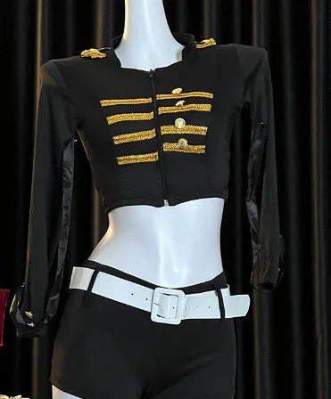 2025NEW Airline Stewardess Cosplay For Woman Sexy Air Hostess Uniform Halloween Costumes Fancy Role Play Party