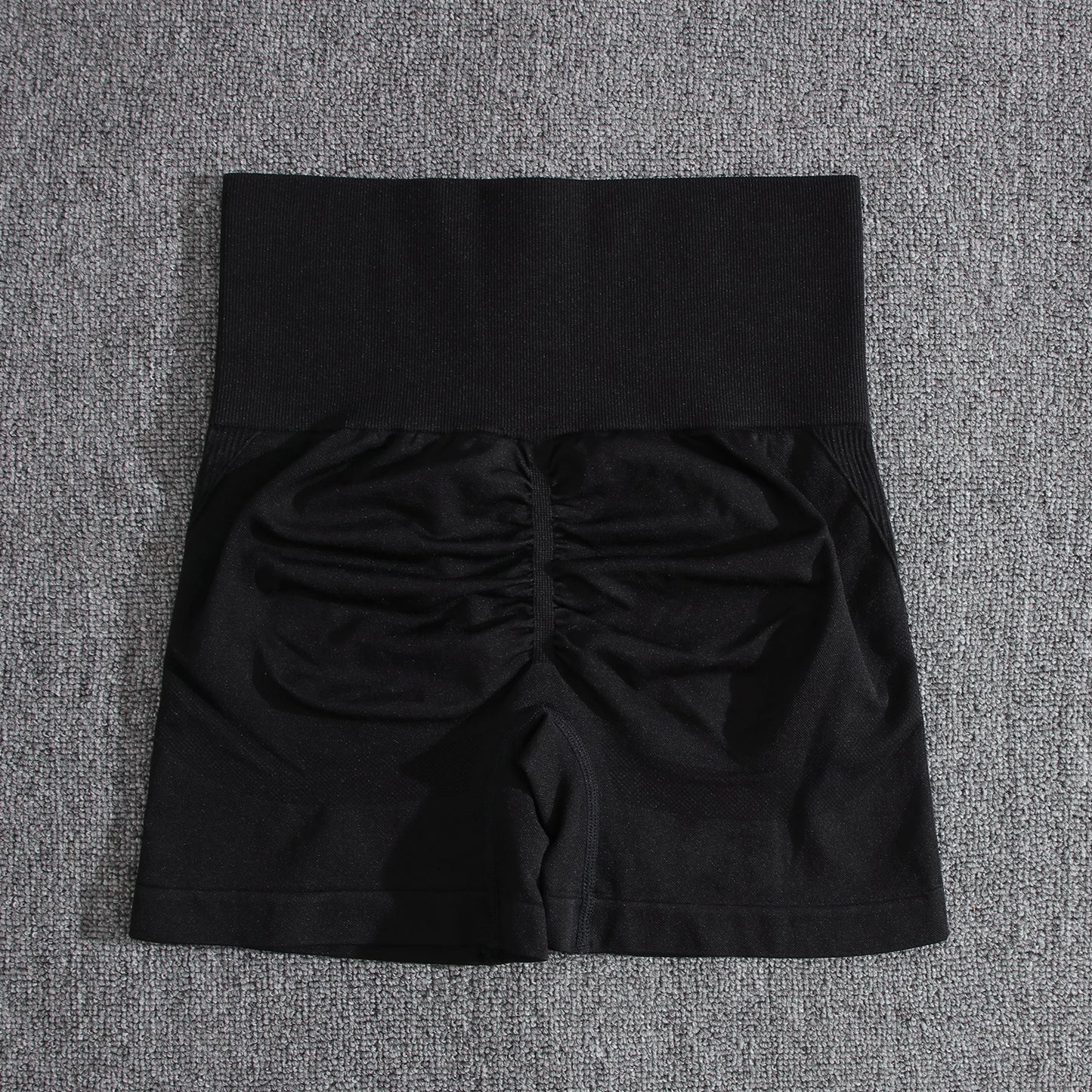 Conjuntos de dos piezas para mujer, pantalones cortos color melocotón, chándal femenino, conjunto de gimnasio, pantalones cortos de fitness con cuello halter, sujetador push up de verano