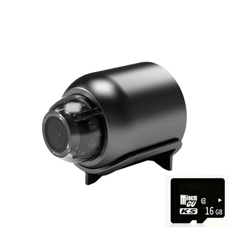 NUEVA minicámara X5 HD 1080P, compacta, con WIFI y función de grabación cíclica, ideal para acampar al aire libre en casa. ¡Oferta!