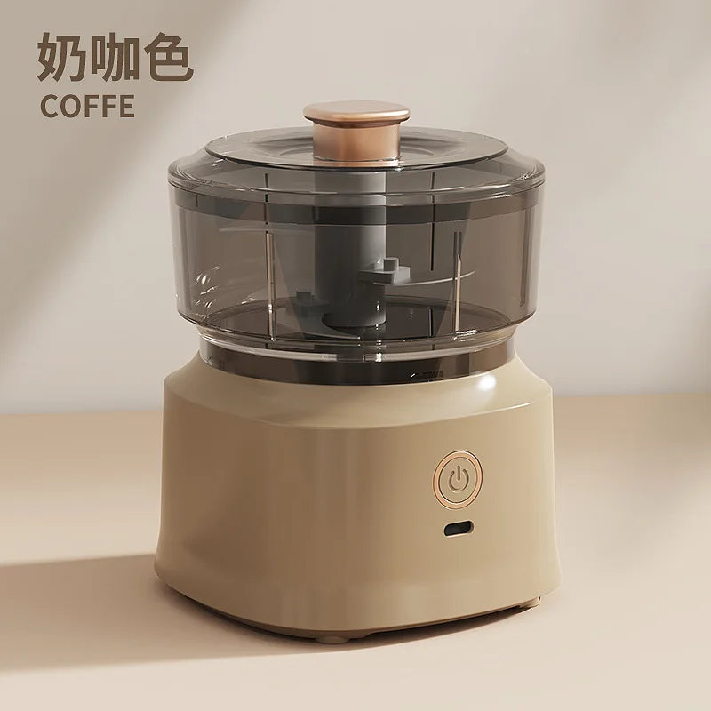Máquina de cocina multifuncional, machacador de ajo, picadora de carne eléctrica con carga USB, trituradora de verduras y alimentos.