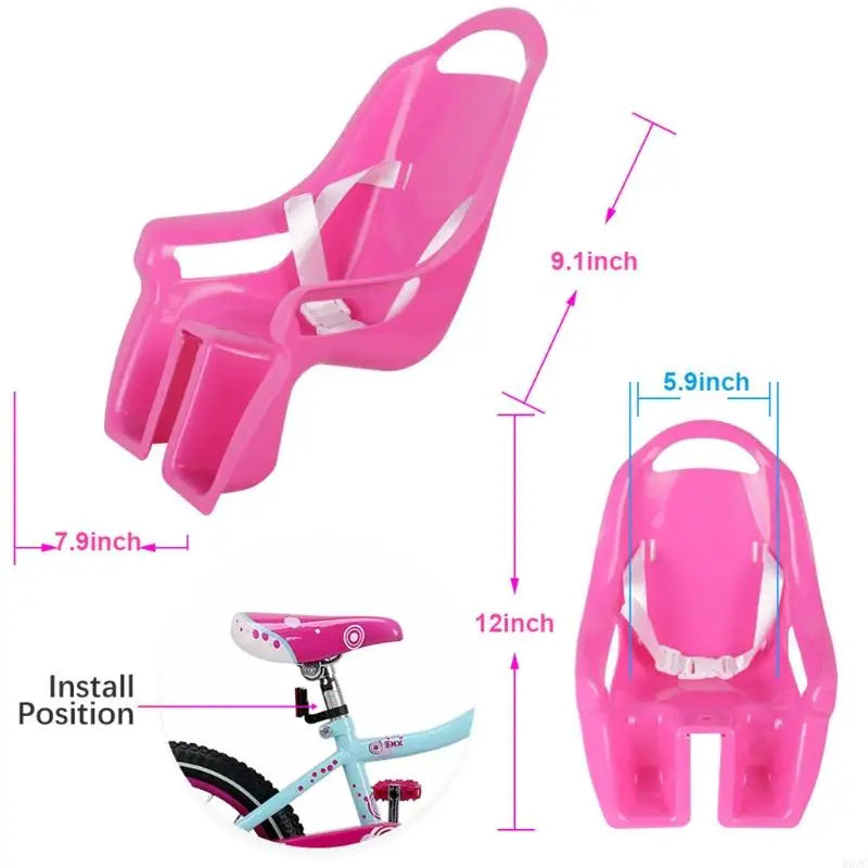 D0JC Accesorios para niños para muñecas para asiento de juguetes Cesta Decora tú mismo S