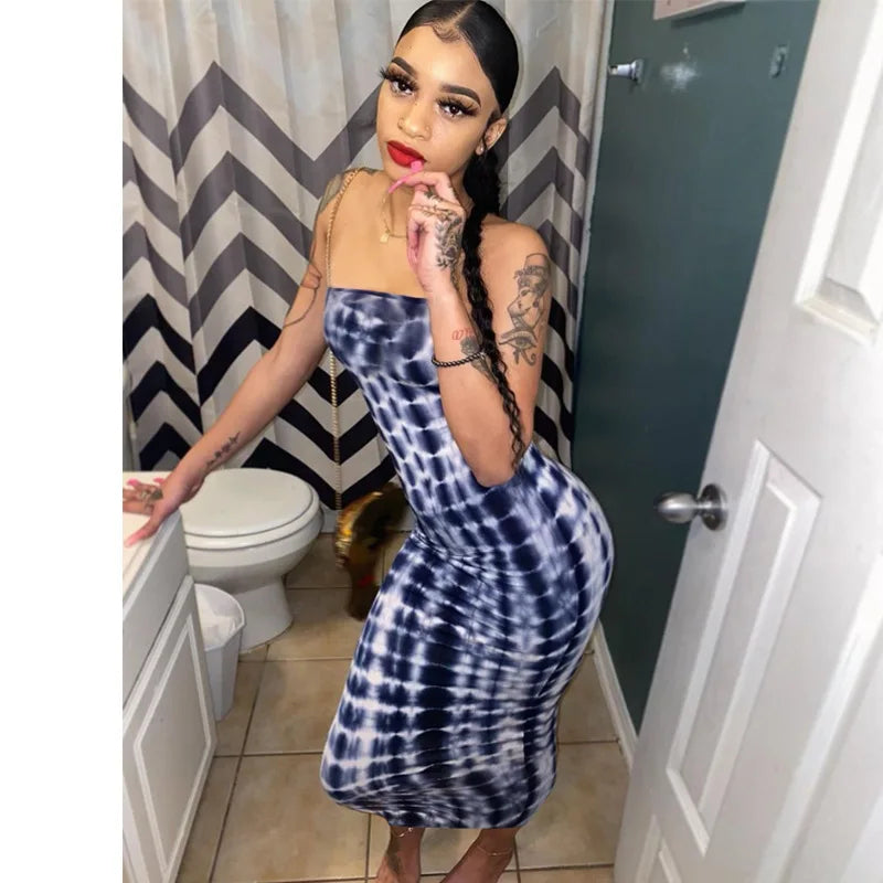 Sexy Print Maxi Dresses Ladies Elegant Bodycon Women Dress Vintage Robe Femme Party Bandage Long Dress Woman Clothes Vestidos