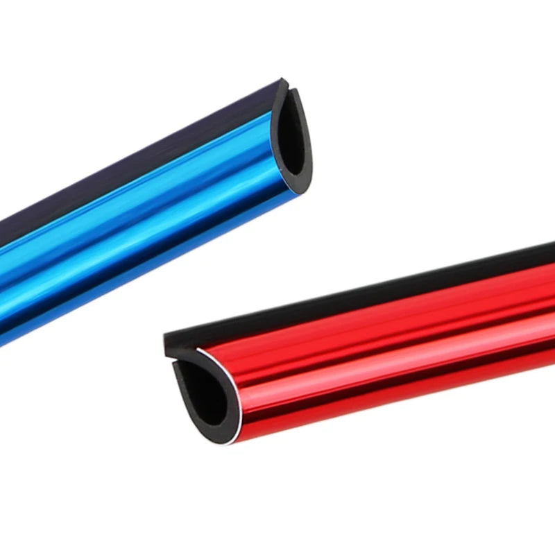10 tiras decorativas suaves para salida de aire acondicionado de coche, accesorios para rejilla interior de coche, tira decorativa universal en forma de U.
