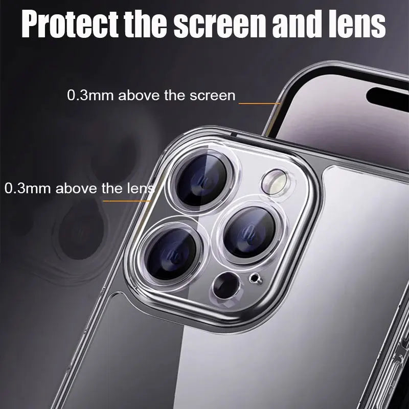 Funda de silicona transparente para iPhone 11, 12, 13, 14, 12 Mini, X, XS, XR, carcasa trasera suave de TPU transparente
