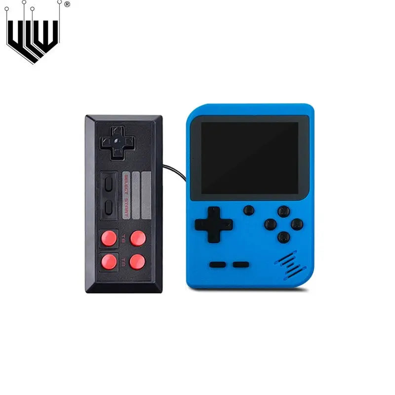 Consola de videojuegos portátil retro GAMINJA GC26, miniconsola de juegos portátil de 3,0 pulgadas con pantalla LCD a color para niños y 400 juegos integrados.