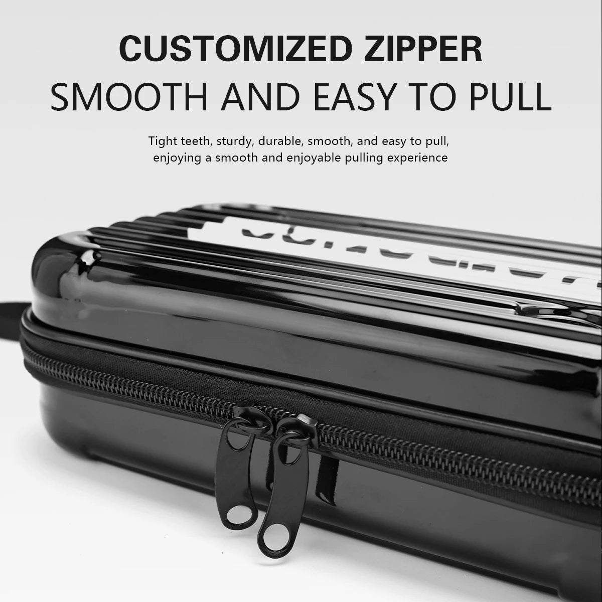 Estuche portátil para tijeras de peluquería, resistente a golpes, maletín de maquillaje, impermeable, sin deformación, para herramientas de peinado.