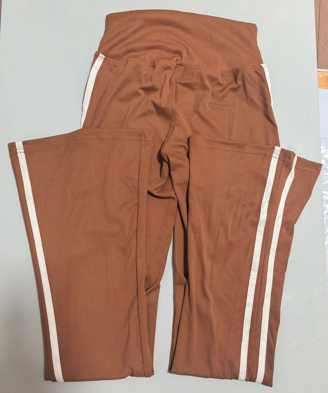 Women Yoga Flare Leggings Fitness Push Up High Waist Wide Leg Workout Pants Gym Elastic Tights Exercise Sport Pant Bell Bottomed