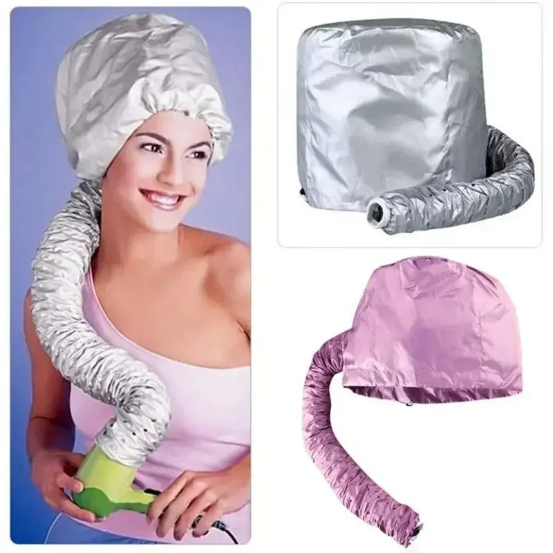 1 gorro de secado rápido para el cuidado del cabello, sin necesidad de enchufar, para secador de pelo, accesorios para cabello rizado.