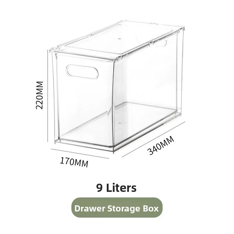 Caja de almacenamiento para refrigerador Der Sle, organizador para huevos, contenedor para conservación, caja de subpaquete de congelación, caja de plástico para alimentos