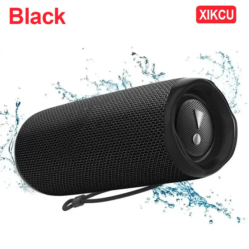 XIKCU Flip6 - Altavoz Bluetooth multifunción, audio TWS, caja de sonido para exteriores, subwoofer portátil, altavoz inalámbrico para cine en casa, doble altavoz