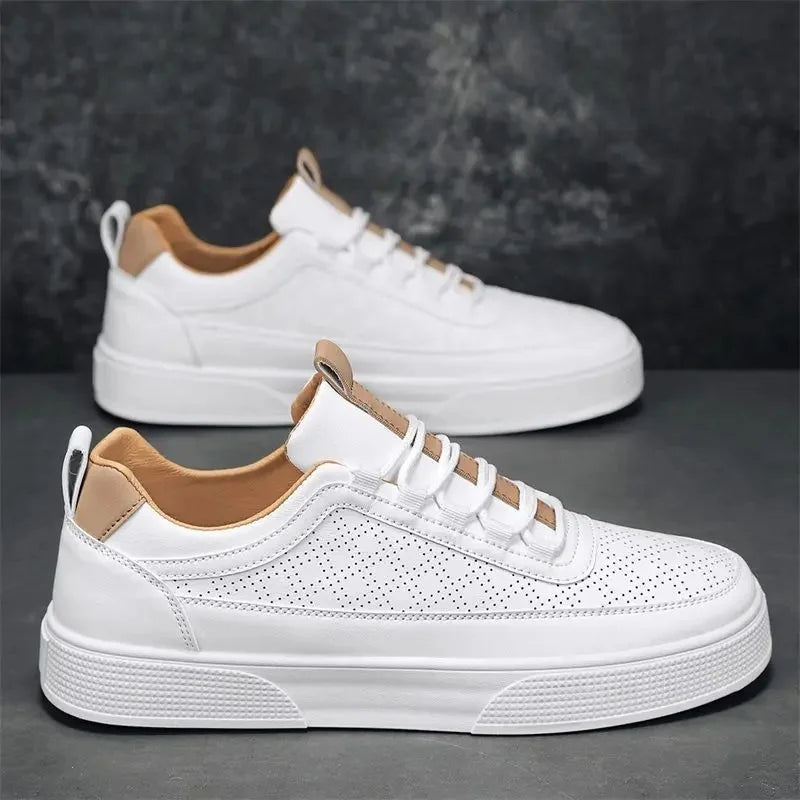 Nuevos zapatos deportivos de moda para hombre, transpirables, antideslizantes, informales, de primavera, gran oferta de temporada, zapatos de suela gruesa Versa