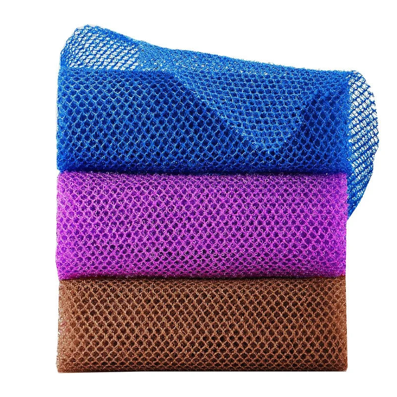 Tiras de baño, toallas exfoliantes, toallas de ducha, herramientas de baño, accesorios de baño, accesorios para el hogar, muy adecuados para el verano.