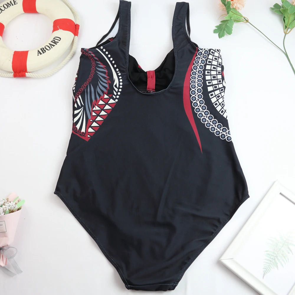 2024 One Piece Swimsuit Sexy Ruched Tummy Control Swimwear Women Vintage Solid Monokini Beachwear Female Bathing Suit Plus Size