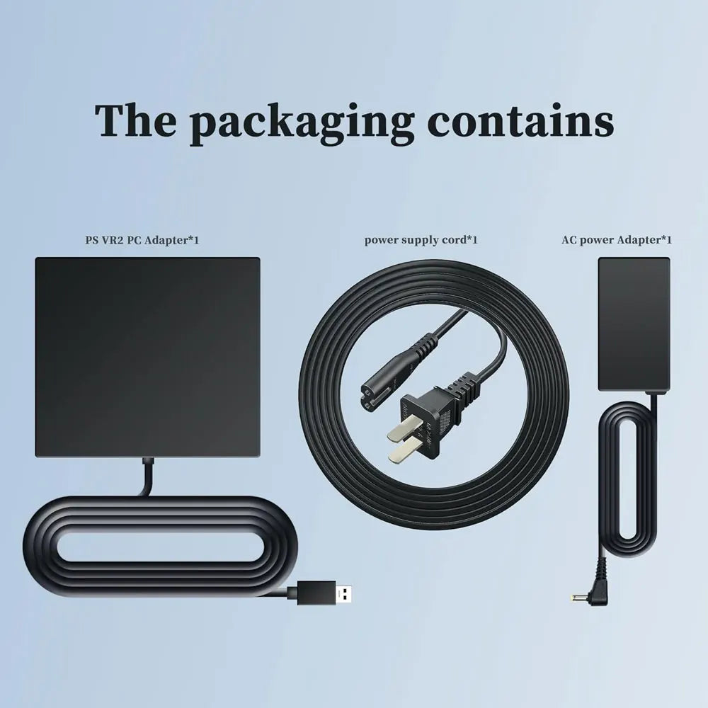 Accesorios de juego para PS VR2 Adaptador de PC Adaptador de computadora para consola PS5 Convertidor Compatible con Windows