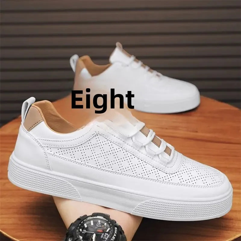 Nuevos zapatos deportivos de moda para hombre, transpirables, antideslizantes, informales, de primavera, gran oferta de temporada, zapatos de suela gruesa Versa