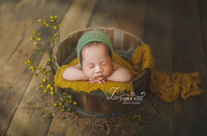 Accesorios para fotografía de recién nacidos, muebles, sesión de fotos para bebés, poses vintage, cama de madera, cestas fotográficas, recuerdos para bebés