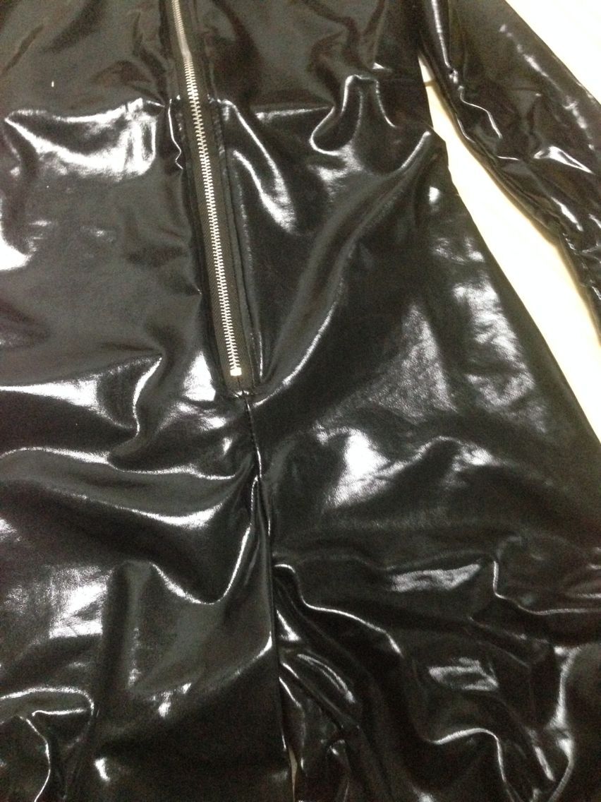 Sexy Cat Womens Jumpsuit Zentai Suit Fancy Dress Shiny Black Wetlook Leather Cat Catsuit Halloween Costumes For Women