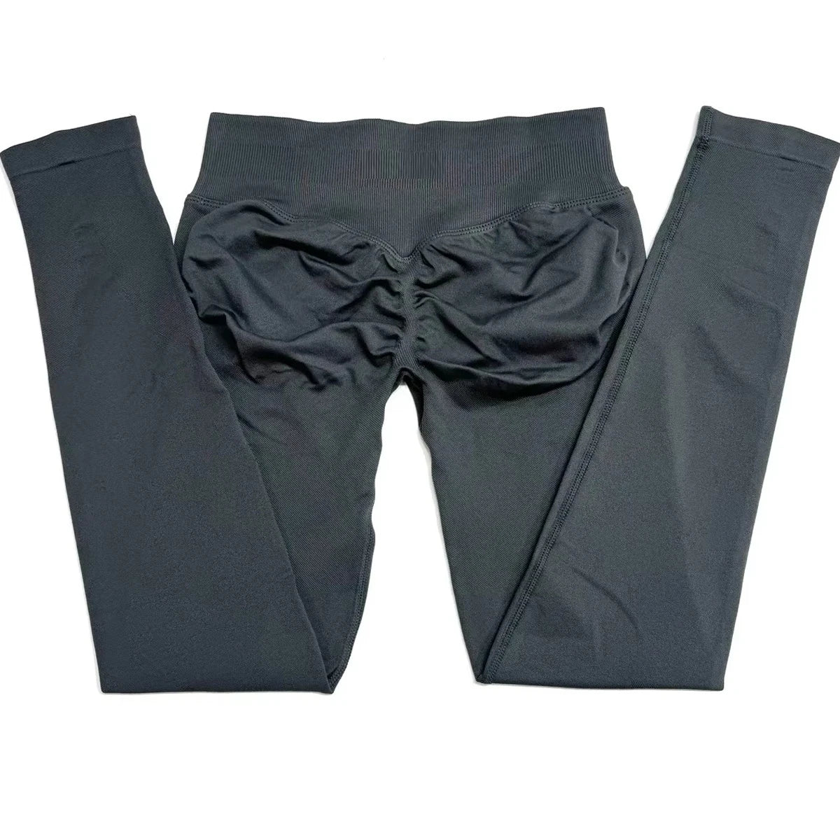 Leggings deportivas sin logo para mujer, efecto push-up, cintura baja, sin costuras, para gimnasio, yoga y entrenamiento.