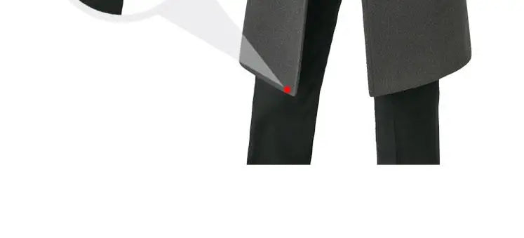 Abrigo de lana de alta calidad para jóvenes, cálido, informal, extralargo, cruzado, grueso, tallas grandes S-7XL 8XL 9XL