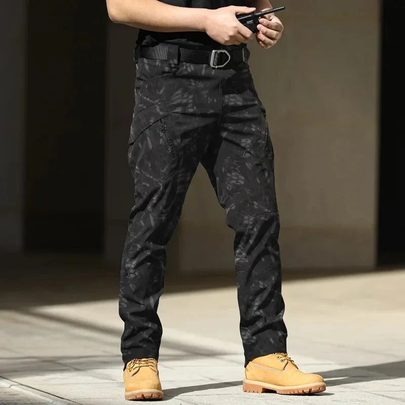 Tactical Cargo Pants Men Combat Trousers Army Military Pants Multiple Pockets Working Hiking Casual Men's Trousers Plus Size 6XL