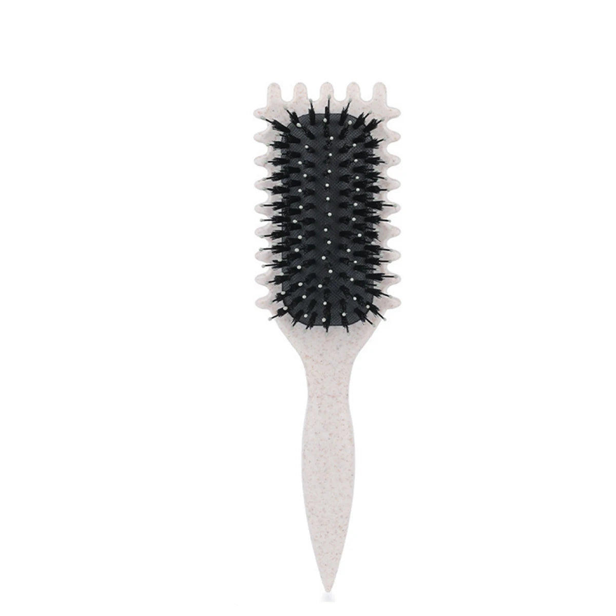 1 cepillo para peinar y dar forma a los rizos de hombres y mujeres, ideal para peinar y dar forma a los rizos, reduce los tirones.