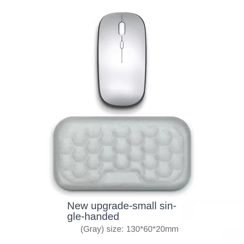 Reposamuñecas ergonómico para teclado y ratón, para oficina, para proteger y relajar la muñeca, con espuma viscoelástica, para ordenador y portátil
