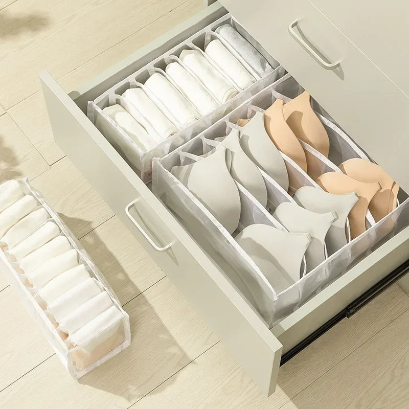 Caja de almacenamiento para organizar jeans, organizador de armario, sistema de organización de ropa, organizador de cajones, armario, organizador de almacenamiento de pantalones