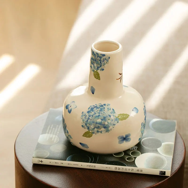 Jarrón, regalo, botella de agua de cerámica, decoración del hogar de la sala de estar, alto nivel de apariencia, jarrón creativo, decoración fresca y simple.