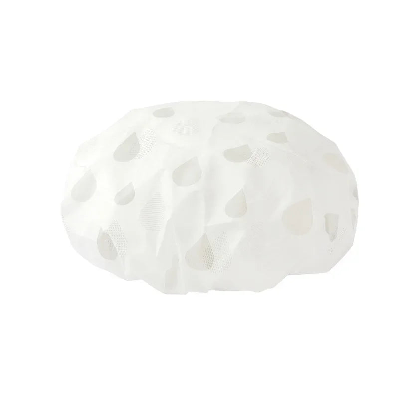 Gorro de ducha impermeable para baño, grueso y elástico, para mujer, para peluquería, suministros para baño, gorros de ducha para mujer.