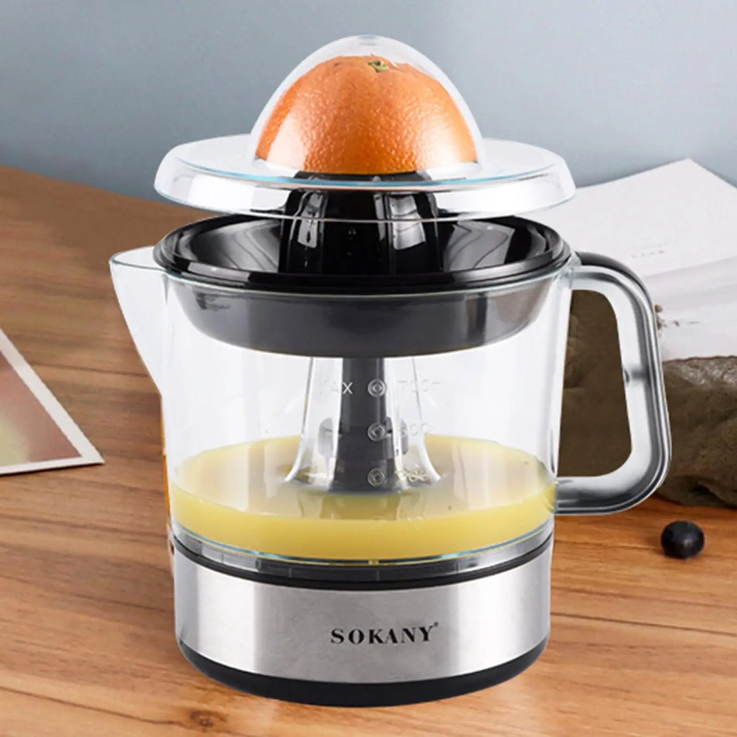 Exprimidor eléctrico de cítricos, exprimidor de naranjas, máquina masticadora de frutas, exprimidor eléctrico de frutas, limas y limones.