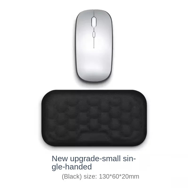 Reposamuñecas ergonómico para teclado y ratón, para oficina, para proteger y relajar la muñeca, con espuma viscoelástica, para ordenador y portátil