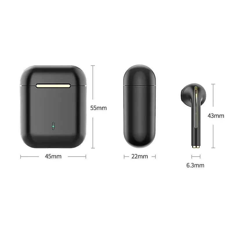 Auriculares inalámbricos Xiaomi J18 TWS intrauditivos con Bluetooth, deportivos, estéreo de alta fidelidad, resistentes al agua y con micrófono