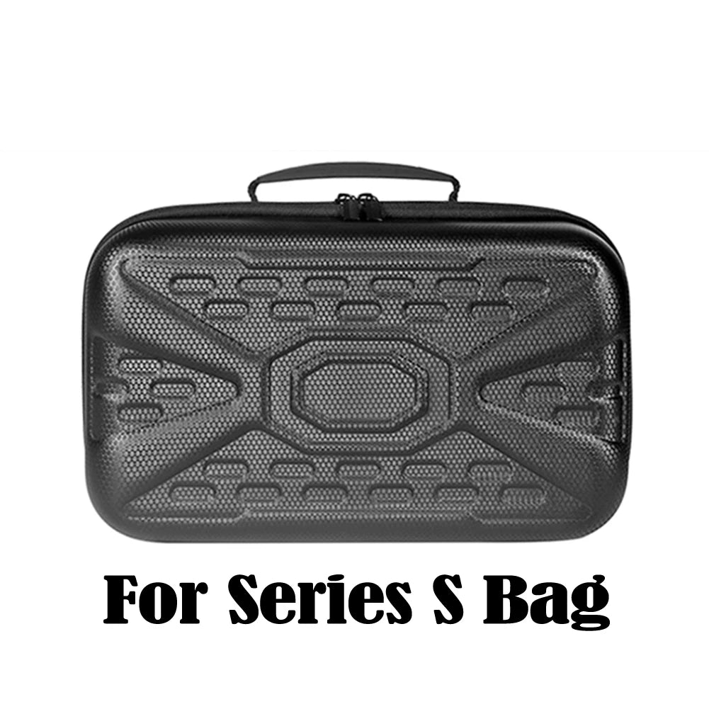 Bolsa para consola de juegos Xbox Series S, mando, accesorios, estuche rígido, organizador de almacenamiento, maleta de viaje